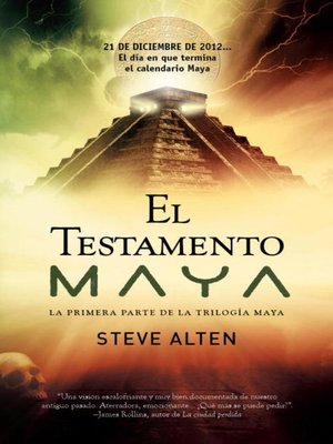 cover image of El testamento Maya